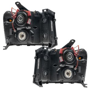 GMC Sierra Headlight Assembly - ORACLE Lighting - Square Ring Design - White - `07-`13